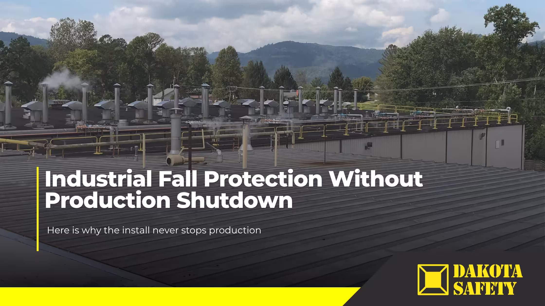Industrial Fall Protection Without Production Shutdown