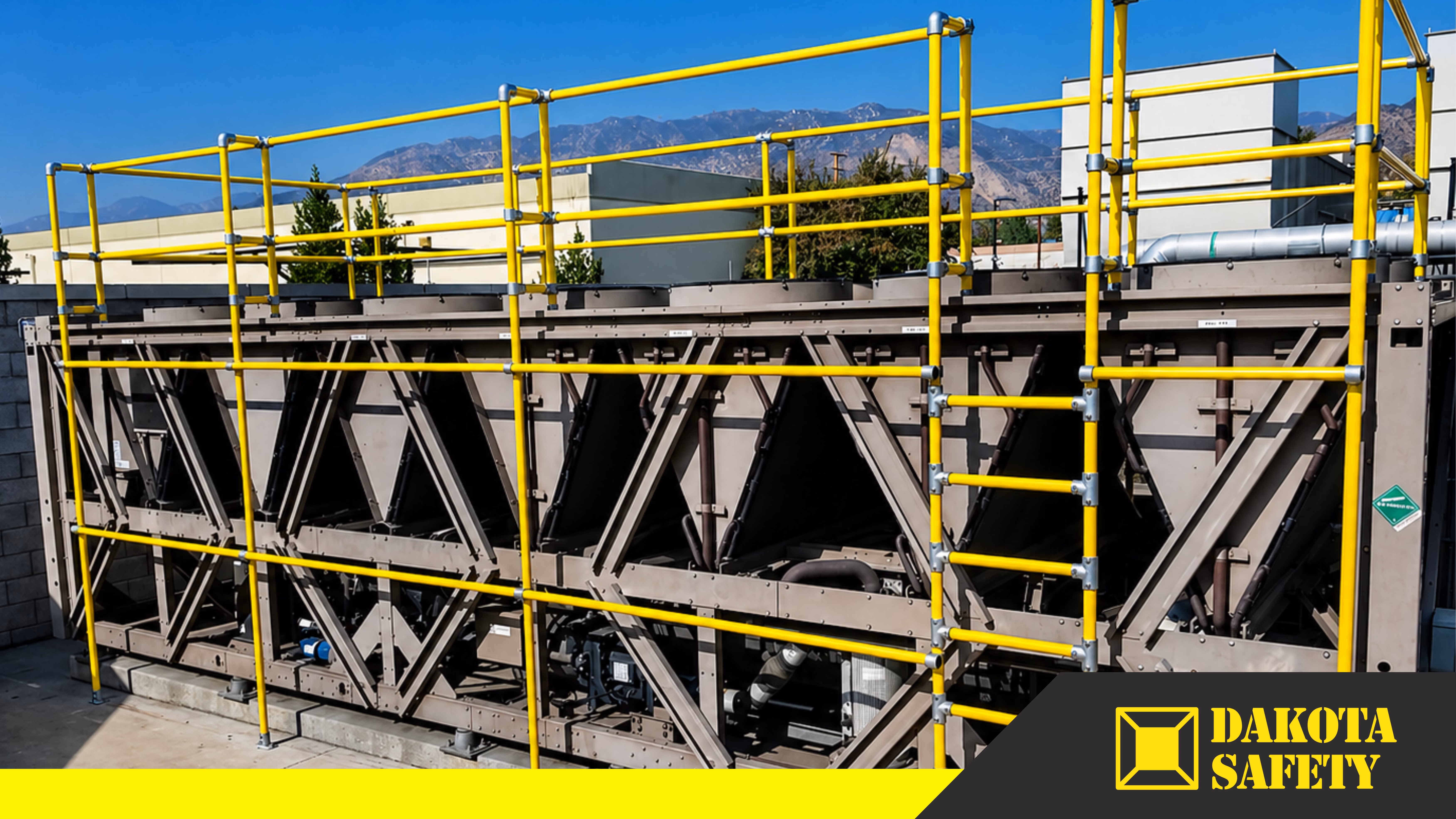 Why Active Fall Protection Doesn't Work for Data Center Rooftop Chillers